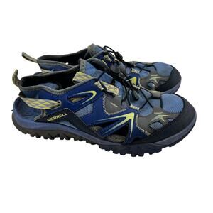 MERRELL Capra Rapid Sieve Sport Shoe Size 8 Blue Mesh Water Shoe Sandal sneaker